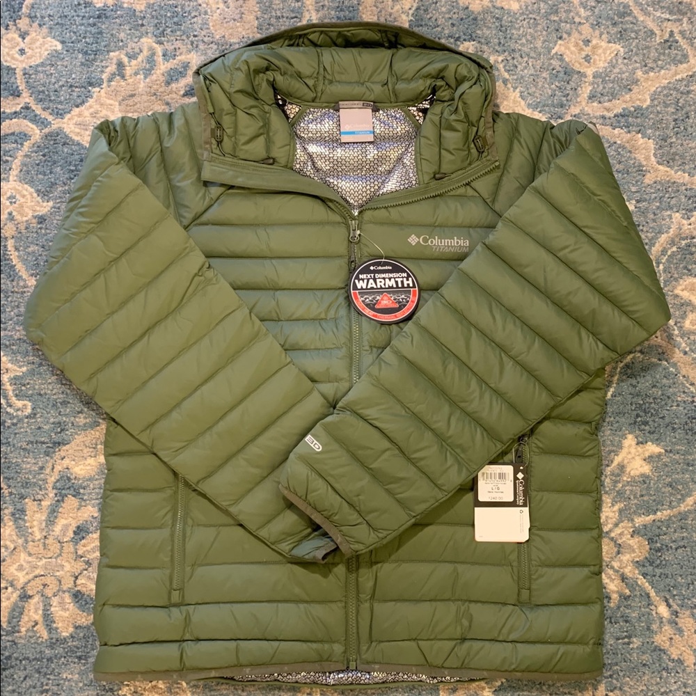Columbia Alpha Trail Down Hooded Jacket
